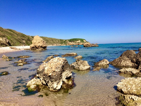 Spiagge a Vasto con acqua cristallina