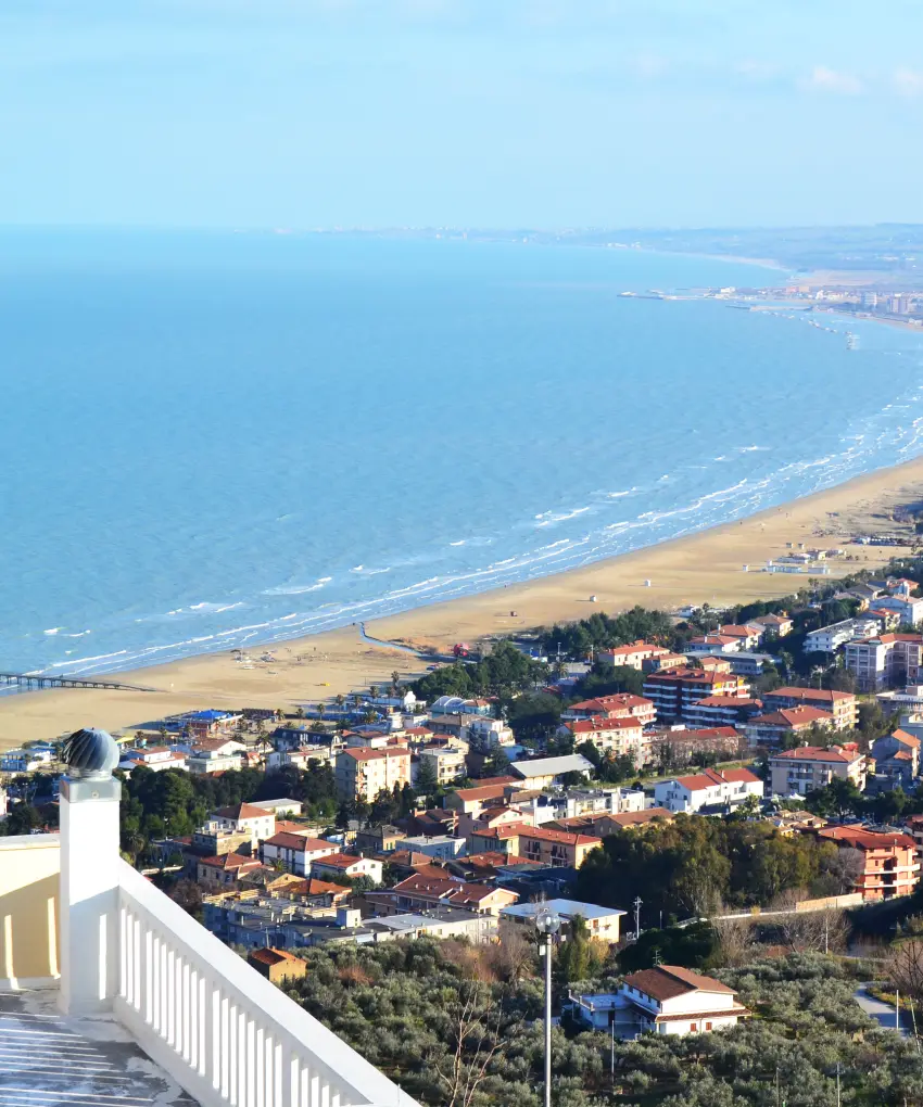 Immagine panoramica sul Golfo di Trieste